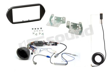 KIT-TIPO-UART kit 2 Din con interfaccia UART e antenna DAB per Fiat Tipo Alpine