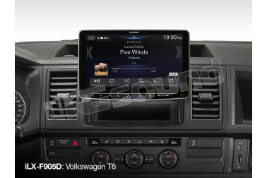 ILX-F905T6 monitor 9'' per Volkswagen T5 e T6 Alpine