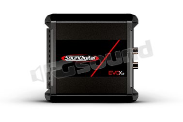 400.4 EVOX2 - 4 Ohm Amplificatore 4 canali compatto, impedenza 4 Ohm SounDigital