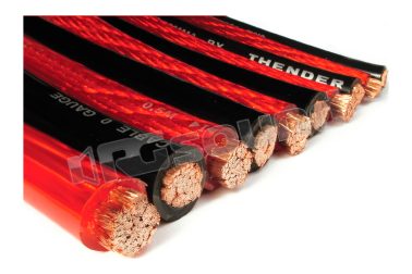 52-904 Cavo alimentazione 4 AWG 21 mmq, colore rosso Thender