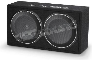 CS212LG-TW1 Doppio subwoofer PowerWedge in cassa chiusa JL Audio