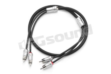 XE-BLKAIC2-3 cablaggio Premium RCA con 2 canali, lunghezza 0,9 m JL Audio