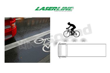 EPS4015-SCANIT Sistema per angolo morto a 4 sensori laterali per rilevamento di ciclisti, motociclisti e pedoni Laserline
