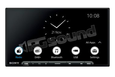 XAV-AX6050ANT Ricevitore multimediale con antenna DAB, adattatore HDMI, CarPlay e Android Auto wireless Sony