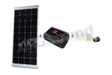 KS100360 Kit Solenergy 100WP, SCE360, Passatetto + PG NDS DOMETIC