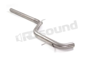 50.1138.80 Tubo centrale Gr.N senza silenziatore inox per Cupra Ragazzon