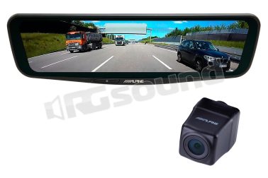DME-R1200 Specchietto retrovisore digitale con telecamera HDR per camper e furgoni Alpine