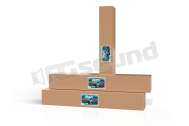 DYN21200 DynaDeck 300" x 54" Pavimentazione insonorizzante impermeabile e isolante termico Dynamat