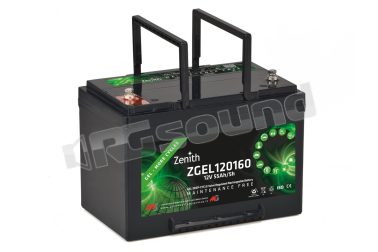 ZGEL120160 Batteria al piombo sigillata GEL Uso Ciclico Zenith