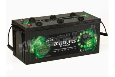 ZGEL1201126 Batteria al piombo sigillata GEL Uso Ciclico Zenith