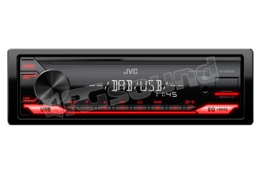 KD-X182DB Ricevitore multimediale digitale 1DIN con sintonizzatore digitale DAB+ JVC
