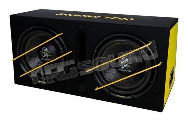 GZIB 2.12SPL Cassa ventilata con due subwoofer da 30cm Ground Zero