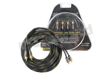 GZCC 0.5X-TP cavo RCA placcato in oro di 0,5 metri Ground Zero
