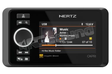 CAPRI HD1 controllo remoto per la sorgente Hi-Res audio CAPRI H100 Hertz