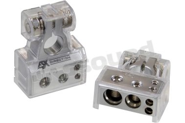 DBT50 Set di morsetti per batteria auto - 4 uscite ESX