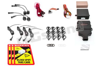 06932 kit 4 sensori con avvisatore per angolo cieco dei veicoli commerciali e truck Phonocar