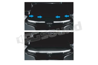 LHW Led hood white luce cofano Simoni Racing