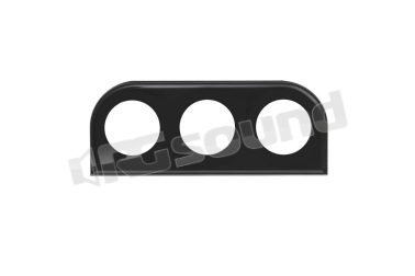 DIN Pannello portastrumenti a 3 fori Simoni Racing