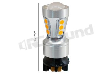 HLPW24-12 Confezione 12 lampade Head Led arancio 18 3030SMD Simoni Racing
