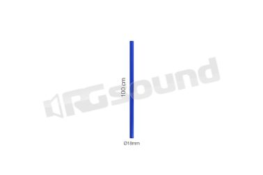 M8B Prolunga blu 1mt Manitor id.18mm Simoni Racing