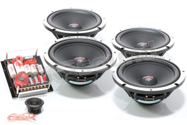 HX 165 DUST-4 EVO 3 kit con doppia coppia di woofer HIGH END da 165 mm Audio System