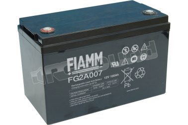 FG2A007 - 12V 100 Ah  Fiamm