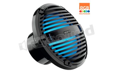 HMS 10 B4-LD-C subwoofer nautico 25cm, finitura nera Hertz