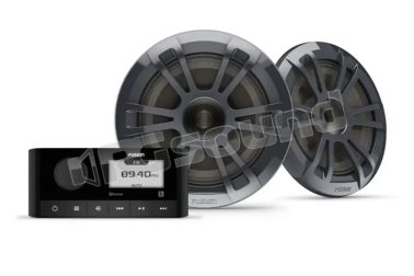 010-02405-61 Kit stereo MS-RA60 con altoparlanti 165mm grigio scuro Fusion