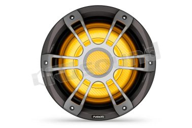 010-02774-11 subwoofer nautico 25cm Signature Series 3i con illuminazione CRGBW, design sportivo grigio Fusion