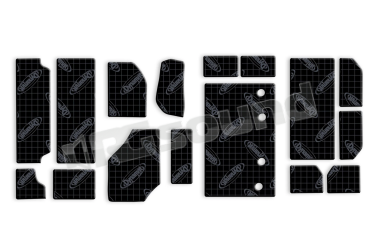 DYNXTS31T Kit insonorizzante bagagliaio Tesla Model 3 trattamento antivibrazione Dynamat