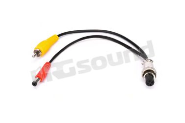 04158 Cavo adattatore Jack 4 poli > RCA+ALIM Phonocar