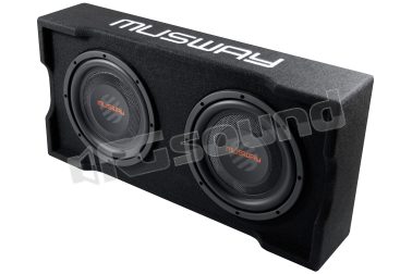 MF210Q-2 box downfire con subwoofer da 25 cm (10'') e radiatore passivo MUSWAY