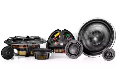 ELATE CARBON PRO 93 Kit altoparlanti a 3 vie con woofer in fibra di carbonio Morel