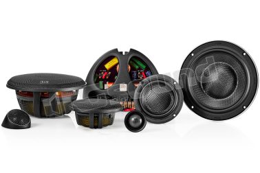 ELATE CARBON 63 Kit altoparlanti a 3 vie da 16,5 cm Morel