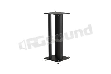 STYLUM MAX BLACK Supporti con triplo pilastro per diffusori - Finitura nera NorStone