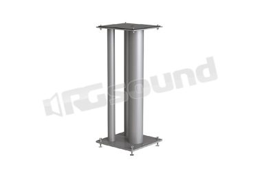 STYLUM MAX SILVER Supporti con triplo pilastro per diffusori - Finitura argentata NorStone