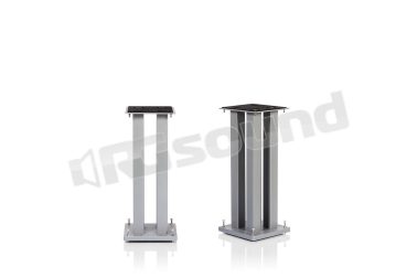 STYLUM SQUARE STAND SILVER Supporti per diffusori fino a 30kg - Finitura argentata NorStone