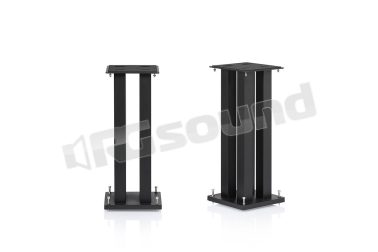 STYLUM SQUARE STANDS BLACK Supporti per diffusori fino a 30kg - Finitura nera NorStone