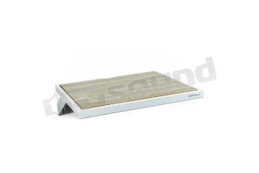 ESSE WS WHITE / OAK Ripiano per montare il giradischi a parete - Finitura bianca NorStone