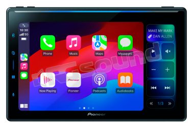 SPH-EVO107DAB-T Monitor 10,0" Wi-Fi, USB, HDMI, radio DAB+, Bluetooth, Apple CarPlay e Android Auto wireless con kit per Ford Transit Pioneer