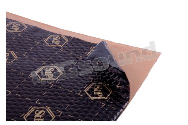 Black Gold - foglio singolo Materiale antivibrante butilico 750 x 500 mm STP Standartplast