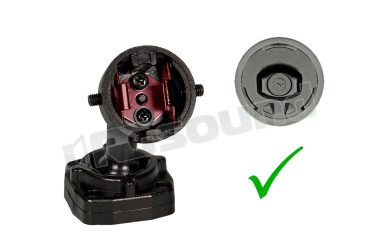 KTE-DME-BCRA1 Base holder per DME-R1200 su Volkswagen Alpine
