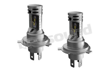MKH4SH Coppia di lampadine LED H4 luce bianca 6000K - 3400 lumen Macrom