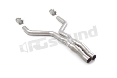 55.0848.00 Tubo centrale senza silenziatore per Maserati Ragazzon