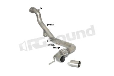 55.0856.00 Tubo sostituzione catalizzatore per Ford Ragazzon