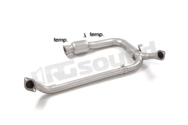 55.0882.00 Tubo sostituzione catalizzatore con rimozione filtro per Porsche Ragazzon