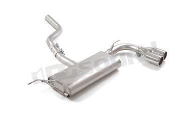 50.1159.26 Posteriore inox con terminali rotondi per Ford Ragazzon