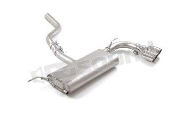 50.1159.57 Posteriore inox con terminali rotondi per Ford Ragazzon