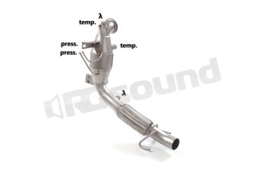 54.0454.01 Catalizzatore e tubo sostituzione filtro antiparticolato per BMW Ragazzon