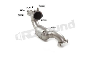 54.0443.01 Catalizzatore e tubo sostituzione filtro antiparticolato per Audi Ragazzon